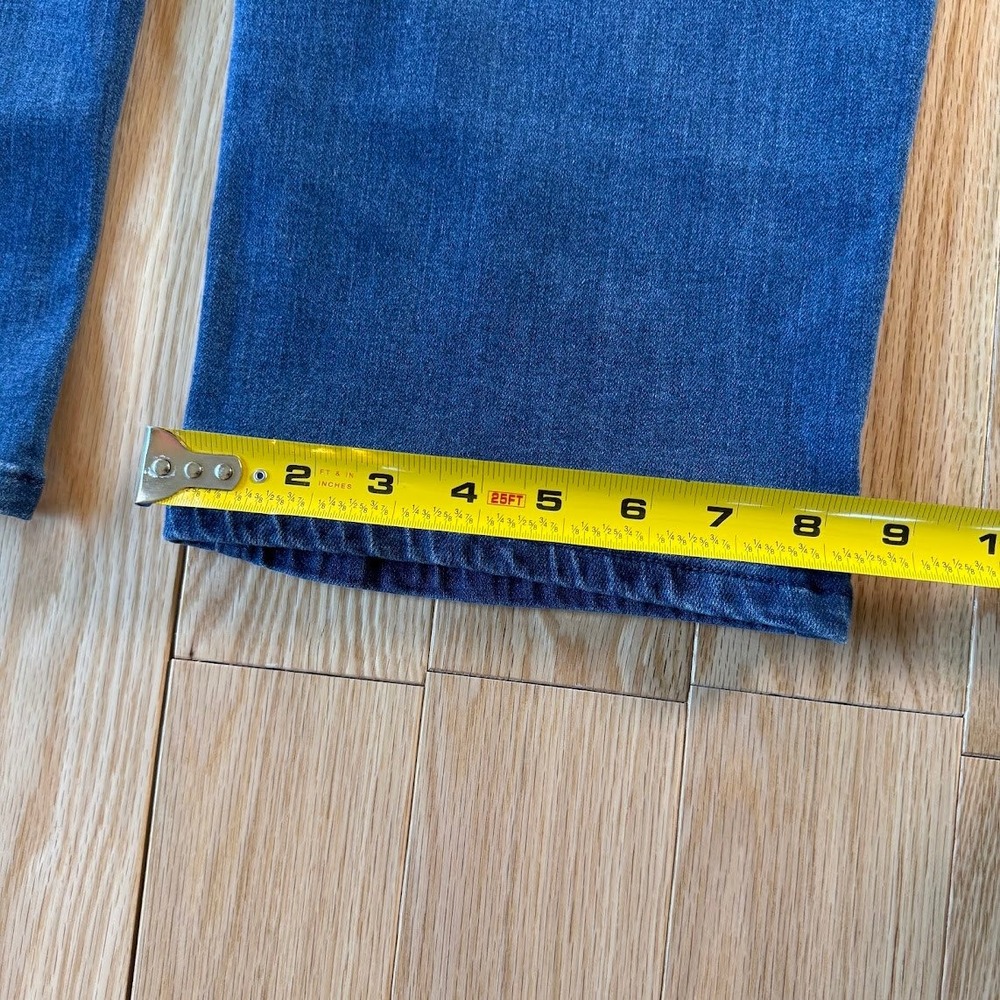 Girl With Curves Wide Leg Blue Jeans Womens 10P - Picture 5 of 7